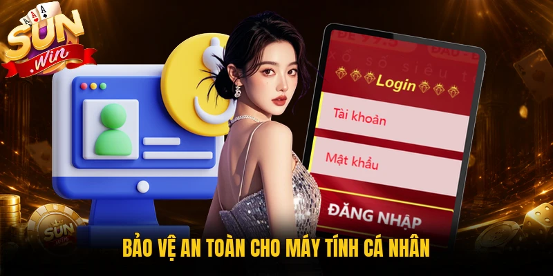 Bảo mật tài khoản sau khi đăng nhập Sunwin