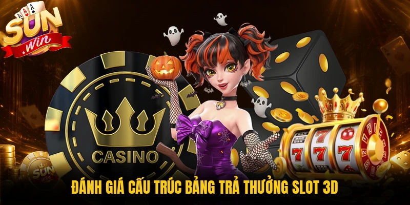 Đọc cấu trúc bảng trả thưởng slot 3D