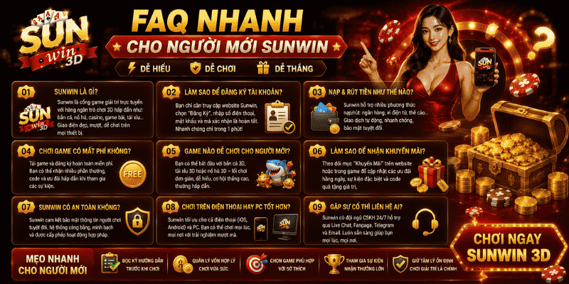 FAQ nhanh cho người mới