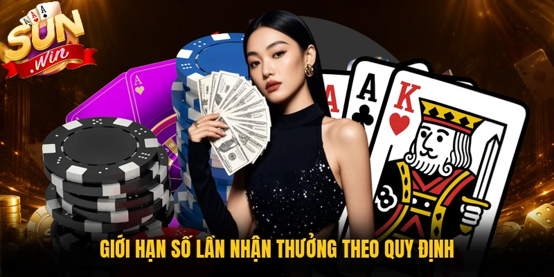 Giới hạn số lần nhận quà sự kiện Sunwin
