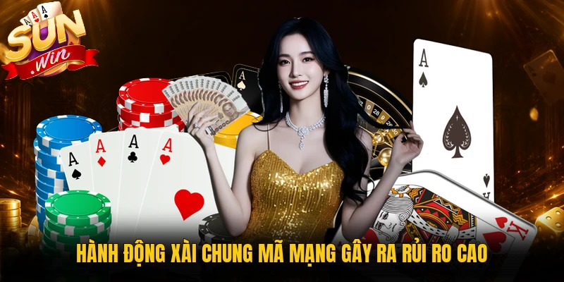 Không dùng chung mật khẩu Sunwin với tài khoản khác