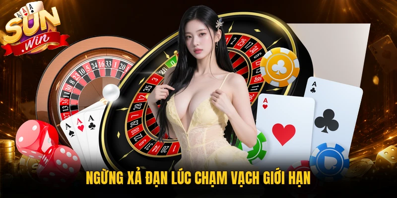 Ngừng xả đạn lúc chạm vạch giới hạn