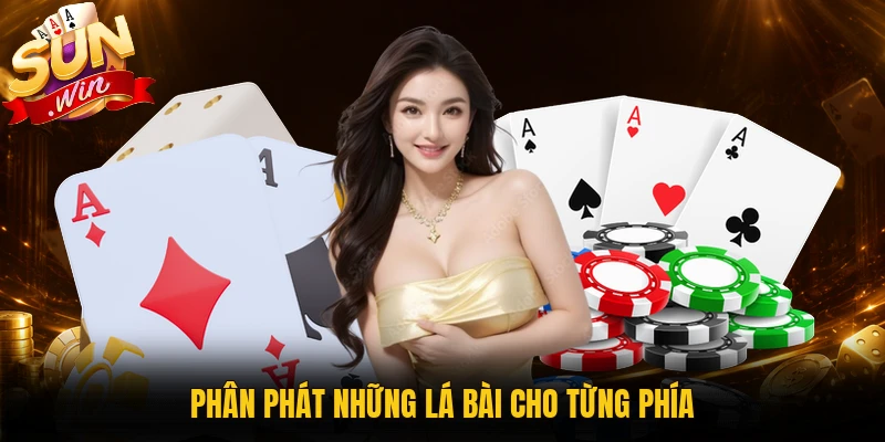 Chia bài trong blackjack 3D