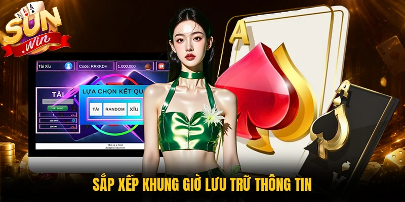 Ghi chú dữ liệu lịch sử phiên tài xỉu theo từng khoảng thời gian