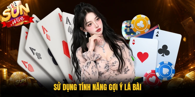 Sử dụng nút gợi ý trong game bài 3D