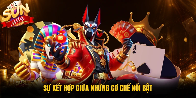 Wild kết hợp với các tính năng trong slot 3D