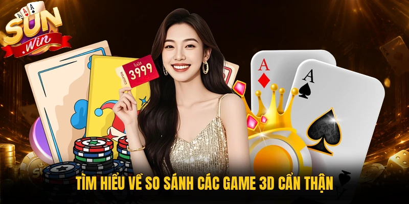 So sánh các game 3D theo nhiều tiêu chí
