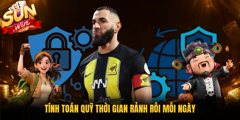 Tính toán quỹ thời gian rảnh rỗi mỗi ngày