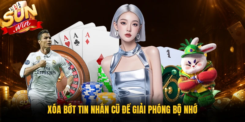 Xóa tin nhắn cũ khi không nhận được OTP Sunwin